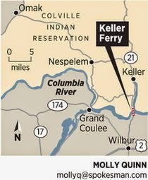 Keller Ferry Out Of Service Until Further Notice