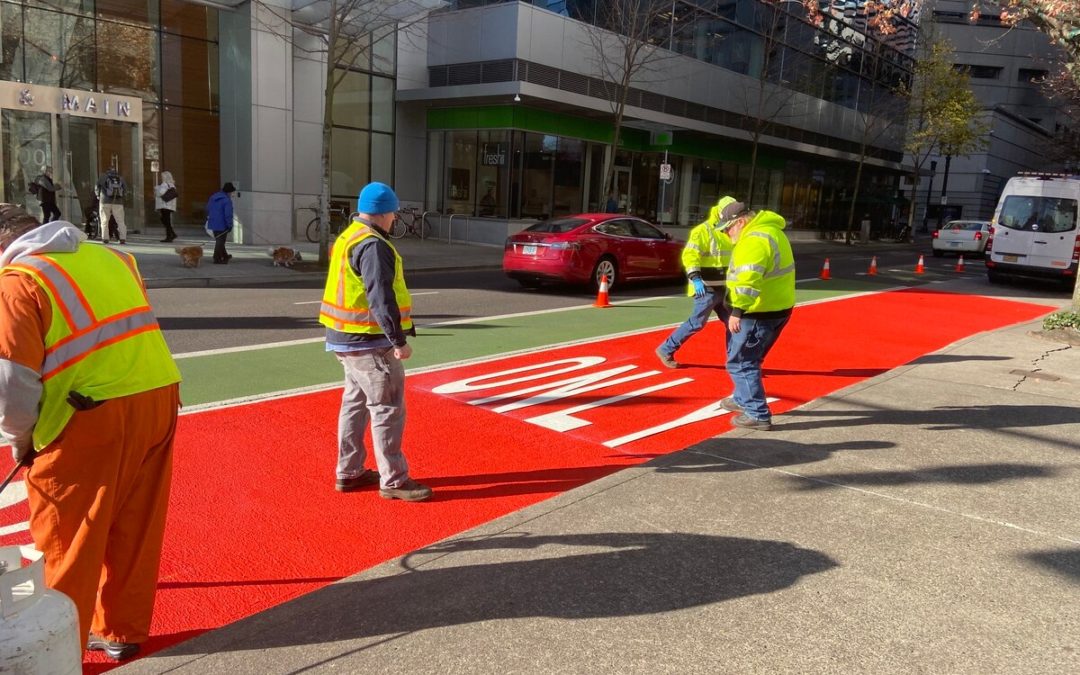 Portland, OR Gets Serious About Bus Lanes
