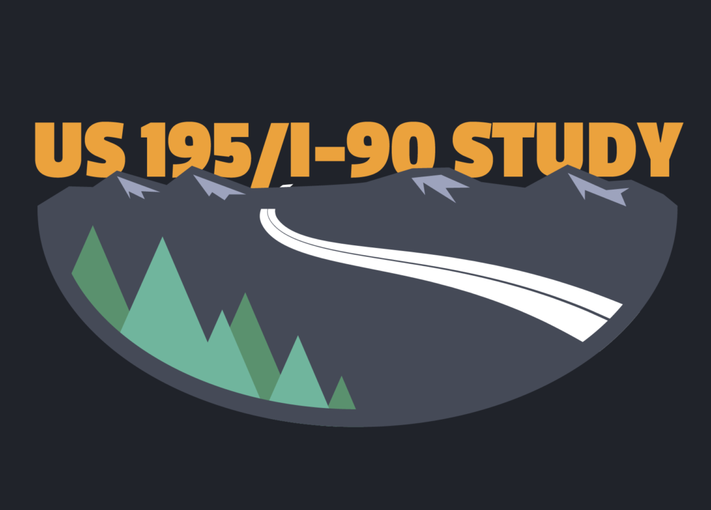 US 195/I-90 Study Main Logo